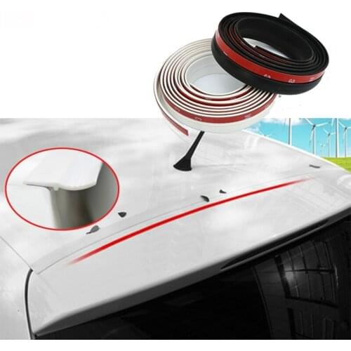 1.6m Rubber Car Trunk Edge Sealing Strip For Toyota Corolla E150 Chr Aygo Yaris Avensis T27 Auris Camry 40 Rav4 2019 Styling