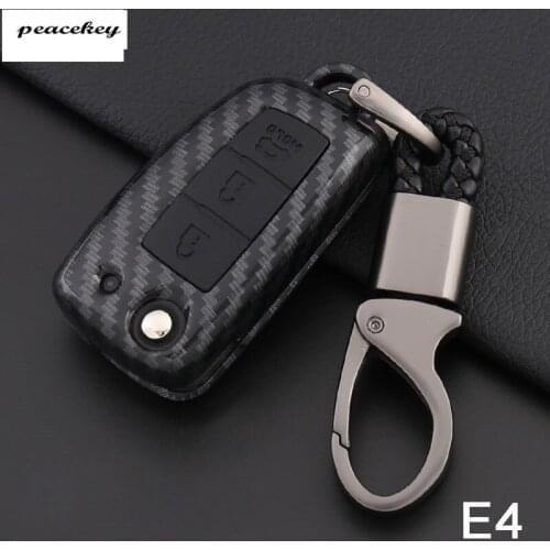 Carbon Fiber Silicone Car Key cover For Nissan qashqai j10 X-Trail T31 T32 Vampira Pathfinder Murano Teana Juke car key case
