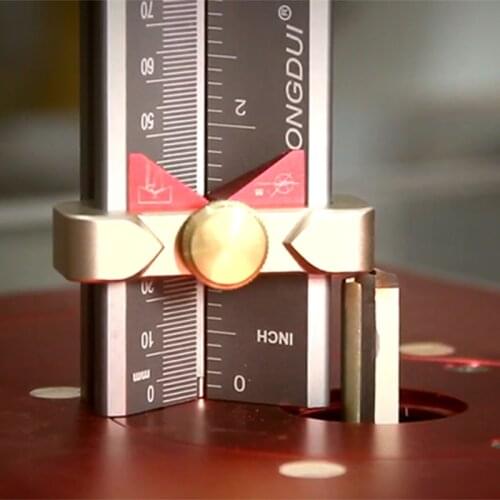 Height measurement standard angle ruler Woodworking Router Table Electric Circular Saw Engraving Machine Measuring Tool Ruler