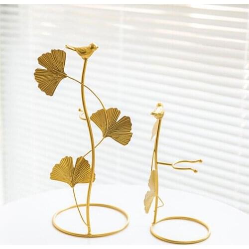 Round Ball Glass Vases with Metal Shelf Creativity Home Table Decoration Crystal Transparent Vase Hand Craft Vase Decoration