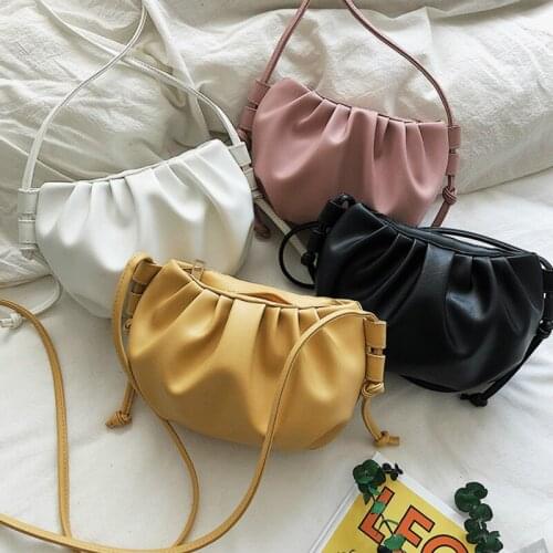 Bag For Women Cloud bag Soft Leather Madame Bag Single Shoulder Slant Dumpling Bag Handbag Day Clutches bags Messenger Bag