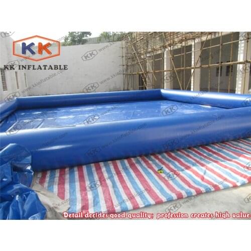Deep Blue Inflatable Pool Playground Inflatable Swimming Pool Equipment For Children and Adults