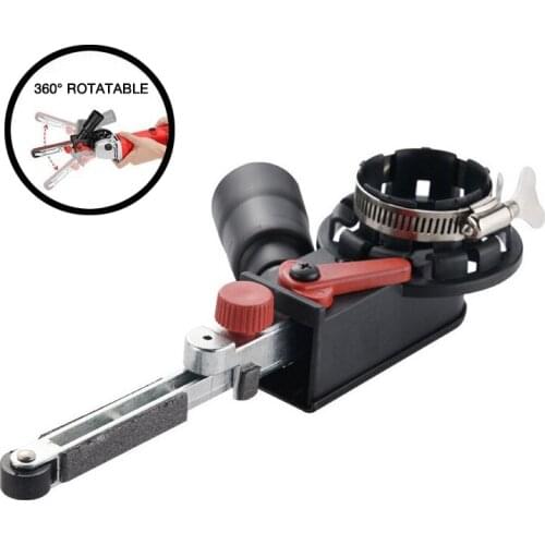 Angle grinder belt machine, metal furniture armrest polishing machine, household small modified belt machine