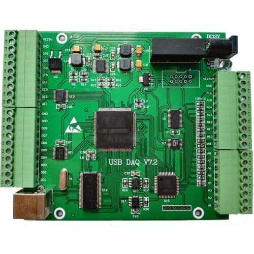 USB Data Acquisition -12 Bits AD800K, IO, PWM
