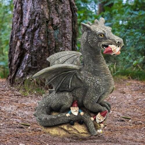 Funny Resin Figurines Naughty Garden Gnome Garden Decoration Statue Gnome Decoration Villa Home Figurines Decoartion