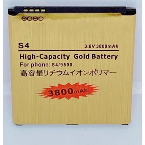 B600BE Golden Replacement S4 Battery For Samsung Galaxy SIV i959 i9502 i9508 i337 i9505 i9500 Battery B600BC