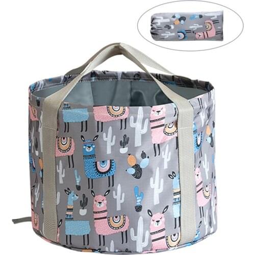 1Piece Portable Outdoor Travel Foldable Folding Camping Wash Basin Basin Bucket Bowl Sink Washing Bag Water Bucket