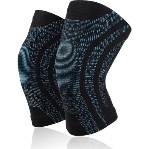 1pc Comfortable Sports And Fitness Knee Pads Polyamide Fibre Knee Pads Basketball Running Warm Cycling Knee Pads New Style