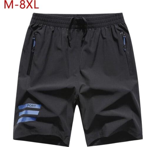 2019 Summer New Men Casual Shorts Big Size Loose Short Trousers Fashion Fitness Shorts Soild Jogger Buggy Male Beach Short CYL07