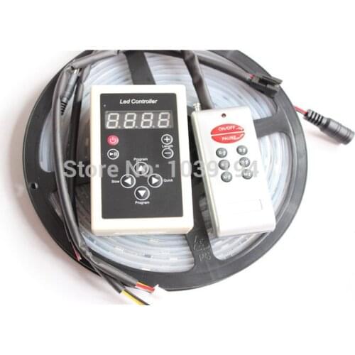 5m IC6803 5050 digital RGB Strip,150LED IP67 tube waterproof dream magic color 12V Led Strip,30LED/m + IC6803 ontroller
