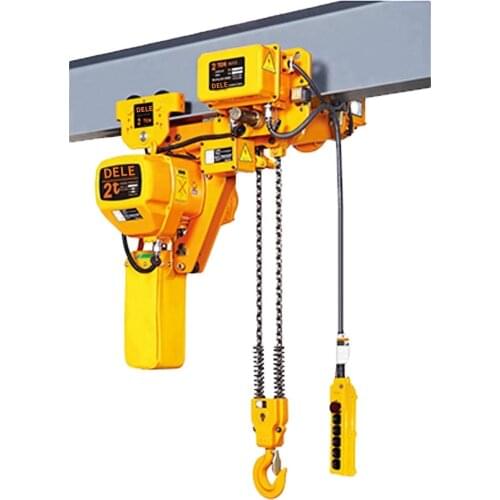 5Ton Heavy Duty Manufacturer Electric Chain Hoist With Trolley