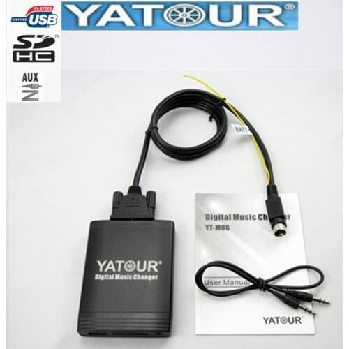 Yatour Car Music MP3 Player for Volvo C70 USB Radio SC700 SC801 SC805 SC811 SC836 SC901 USB SD AUX Car Audio adapter yt-m06
