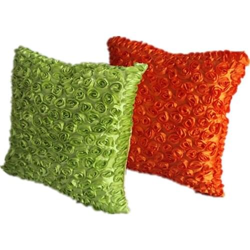 Free Shipping 42X42cm Polyester Embroidery Cushion Covers HT-PSEC-04