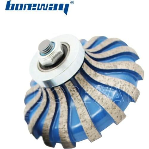 Boreway Supply F40*5/8-11/M14 Segmented Metal Continuous Router Bit Profile + Faster and Safer Shipping