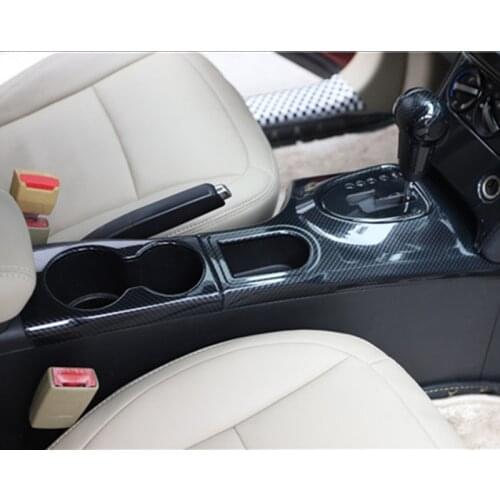 For Nissan Qashqai 2008 2009 2010 2011 2012 2013 2014 2015 Accessories 5pcs/lot Car Center Control Gear Shift Panel Cover Case
