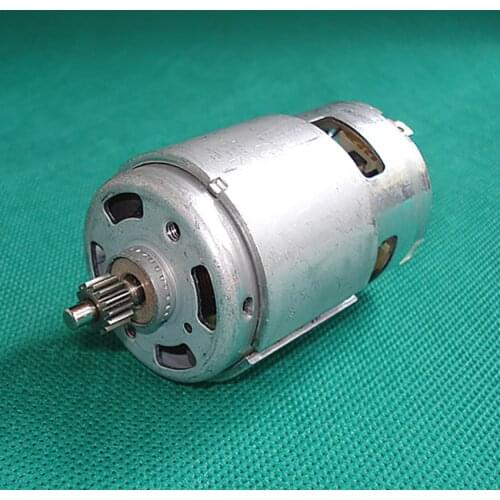 DC 3-36V High Torque R775 DC Motor 240W 14 Teeth Low Speed 775 Motor With Gear, Micro Machine Baby Car Motor Power Tools
