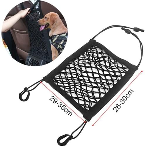 Elastic Car Pet Fence Dog Safety Isolation Net Children Travel Isolation Barrier Mesh Dog Fence Anti-collision Mesh Pet Supplies
