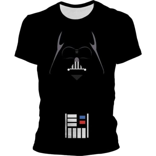 Disney Star Wars Men Clothes 2021 New Mens Summer Men Short Sleeve T-shirt 3D Print T Shirt Casual Breathable Funny T Shirts