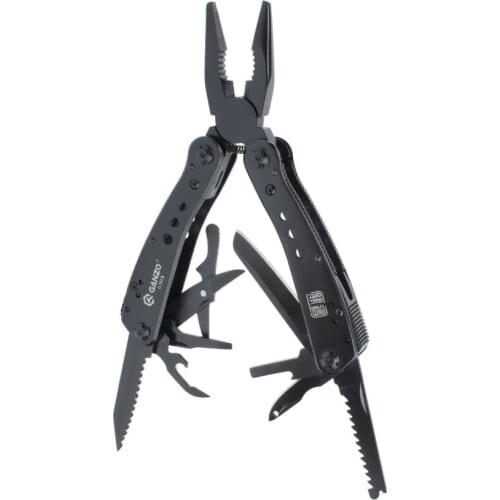 Ganzo G200 series G201-B Multi pliers 24 Tools in One Hand Tool Set Screwdriver Kit Portable Folding Knife Stainless Steel plier