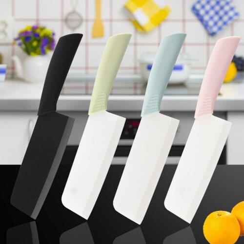 Ceramic Kitchen Knife Vegetable Cutter 6 Inch Home Use Potato Peeler Slicing Fruit Knife Kitchen Accessories Sheath For Knife