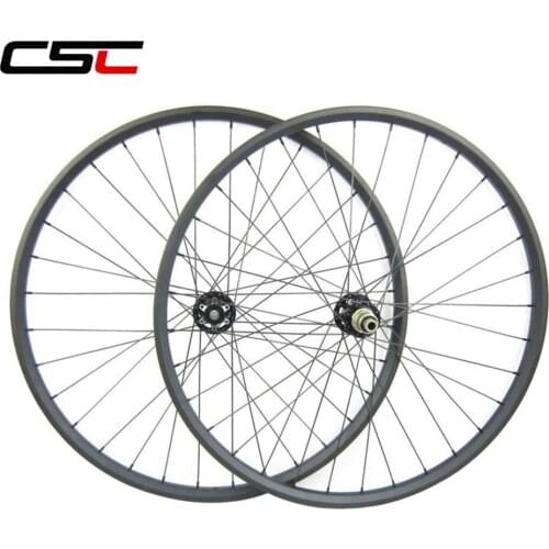 27.5er 27mm Wide Mountain bike carbon wheels 27.5inch MTB bicycle wheelset 27wide x25mm Tubeless