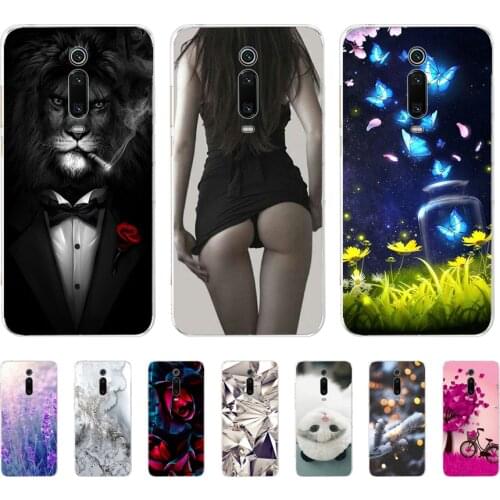 For Xiaomi Mi 9T Case Mi9T Pro Cute Patterned Soft Silicone Slim Back Cover For Xiomi Xiaomi Mi 9T Pro 9 T 9TPro Phone Cases