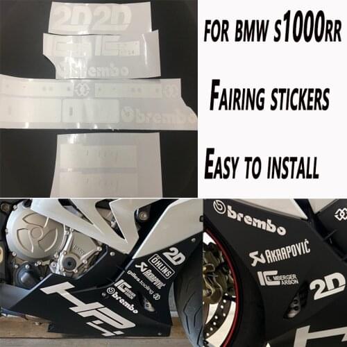 High Quality Motorcycle Sticker for BMW S1000RR 2015-2018 Bottom Panel Decal Sticker Moto Sticker S1000 RR 2015 2016 2017 2018