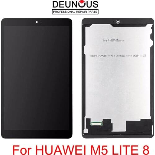 New 8 Inch For Huawei Mediapad M5 Lite 8 2019 JDN2-W09 JDN2-AL00 JDN2-L09 LCD Display Touch Screen Digitizer Assembly