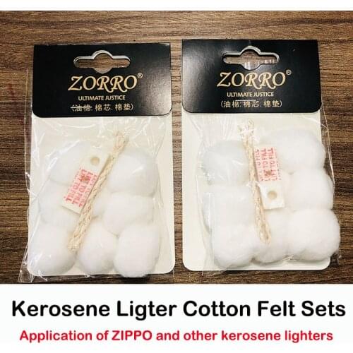 General oil absorbent core cotton felt for kerosene lighters,Suitable for ZORRO and other kerosene lighters inner liner