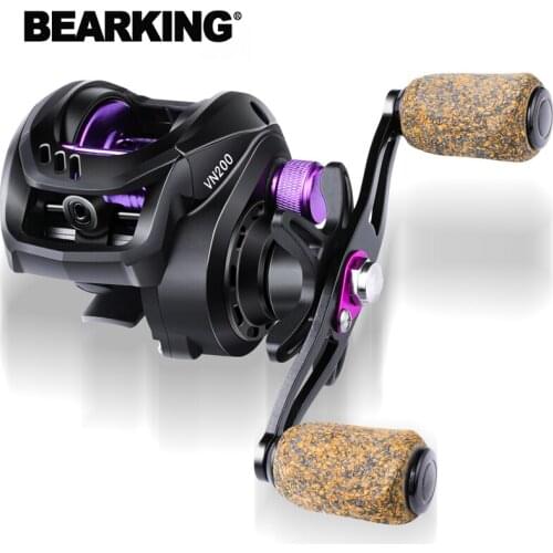 BEARKING Bait Fishing Reel 7KG Max Drag 6.5:1 High-speed Fishing Reel Reinforced Fishing Reel Carp Tug Fishing