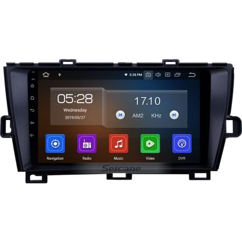 Seicane Android 10.0 9 inch 2+32G Car GPS Navigation Radio for Toyota Prius 2009-2013 Right Hand Drive car Support Carplay