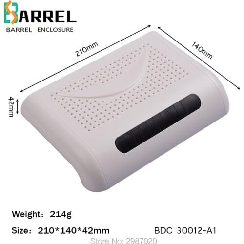 210*140*42mm network electrical box electronic project plastic box abs junction box housing diy testing instrument control case