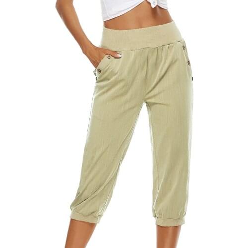 SHUJIN Women's Capri Pants