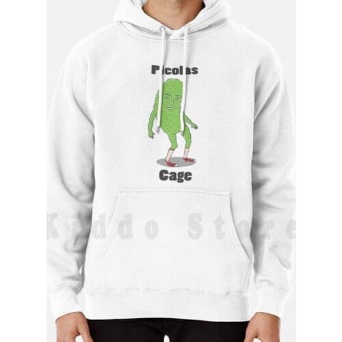Picolas Cage hoodies long sleeve Nicolas Cage Picolas Weird Funny Silly Joke Prank