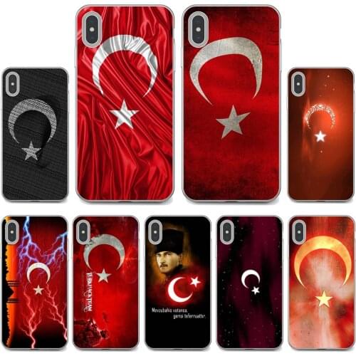 Turkei-Turkey-Ataturk-Flag-Banner Soft Shell Cover For Huawei Mate 20 30 40 7 8 9 10 Lite Pro P Smart 2018 2019 Plus G7 G8