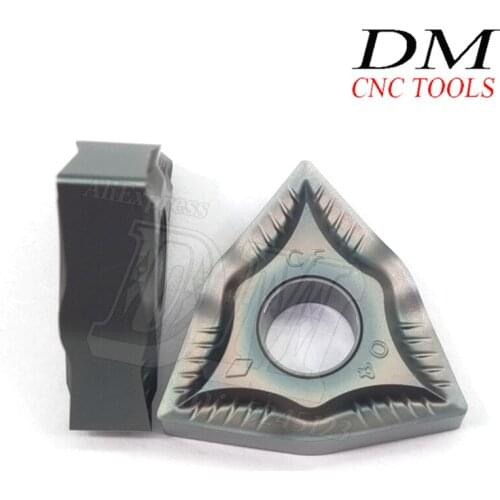 WNMG080404-CF Peach-shaped Hexagonal Outer Circle CNC Turning Insert WNMG431 Carbide Blade Cutting Tool Lathe Accessories