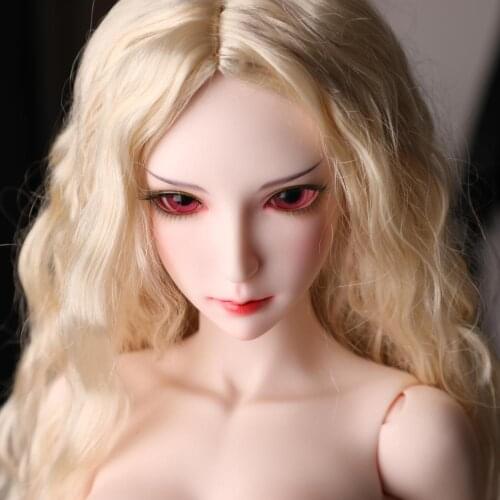 1/3 scale nude BJD doll pretty Woman BJD/SD Resin figure doll Model DIY Toy gift.Not included Clothes,shoes,wig A0189Serena