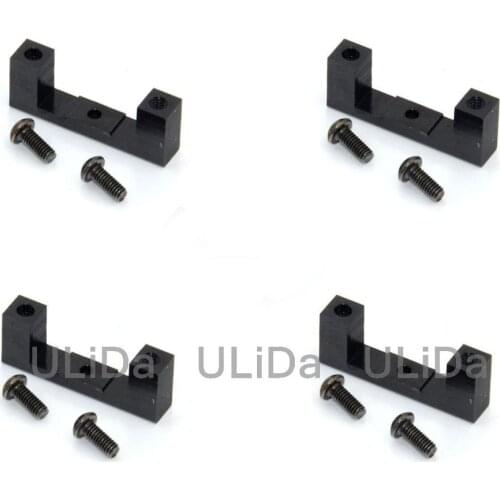 4pcs CNC Holder Fixture Deck Mount Bracket for RC XT60 XT90 plug Multicopters