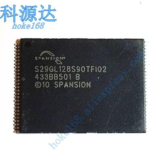 5pcs/lot S29GL128S90TFI02 S29GL128S90TFI01 S29GL512S10TFI02 TSOP56 In Stock