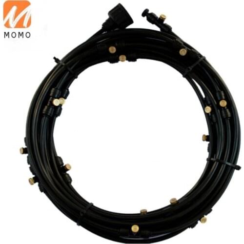 6m 9m 12m 15m 18m Misting Atomizer Spray Brass Nozzle Sprayer Fog Machine Wate Outdoor Kit Cooling Mist Kits for