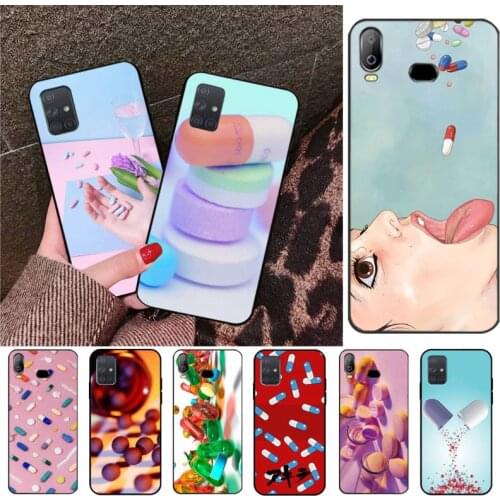 Cartoon Drug Art Phone Case For Samsung Galaxy A21S A01 A11 A31 A81 A10 A20E A30 A40 A50 A70 A80 A71 A51
