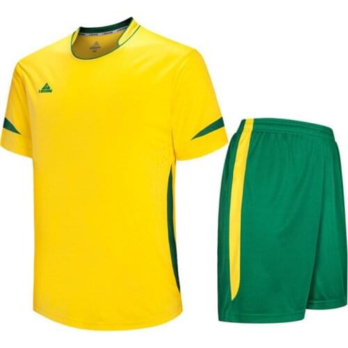 Child Kids Short Sleeved Football Jerseys Sport Kit Boys Soccer Sets Jersey Uniforms Futbol Training Suit Breathable Print Cutom