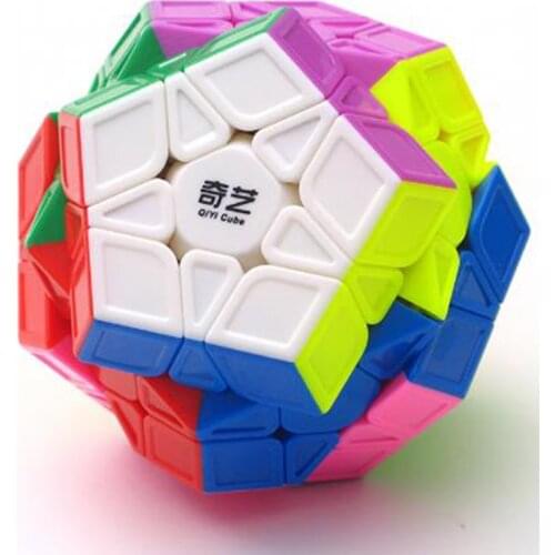 Adult Puzzle Cube toy, Megaminxeds Magic Cube 12 sides 3x3 Puzzle Magic cubo QiYi 3x3 megaminxeds Speed cube Toy