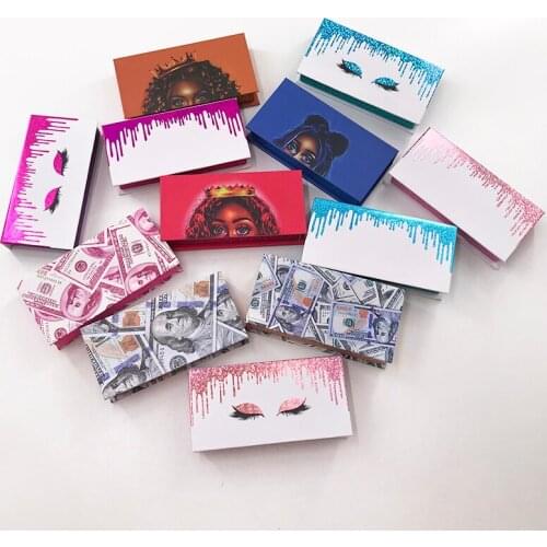 Custom Private Label Packaging Different Magnetic Eyelashes Box for 25mm Mink False Eyelashes