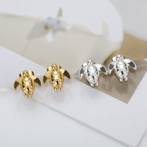 Cute Sea Turtle Hoop Earring For Women Accessories Fashion Animal Earrings Beach Female Wedding Jewelry Gift