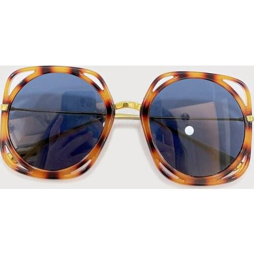 Fashion Gradient Sunglasses Women Outdoor Driving Sun Glasses Metal Classic Brand Desgin Eyewear Oculos De Sol