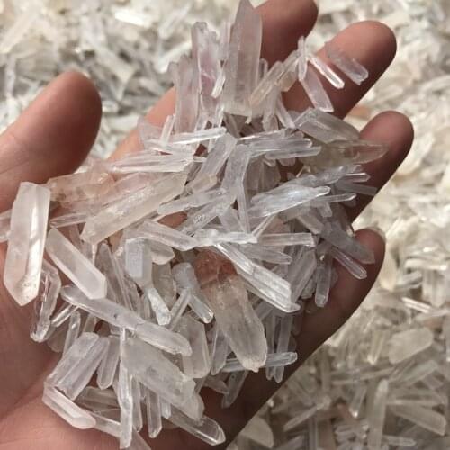 Natural Clear Healing Crystal Lemurian Seed QUARTZ CRYSTAL ORIGINAL POINTS Specimen DIY