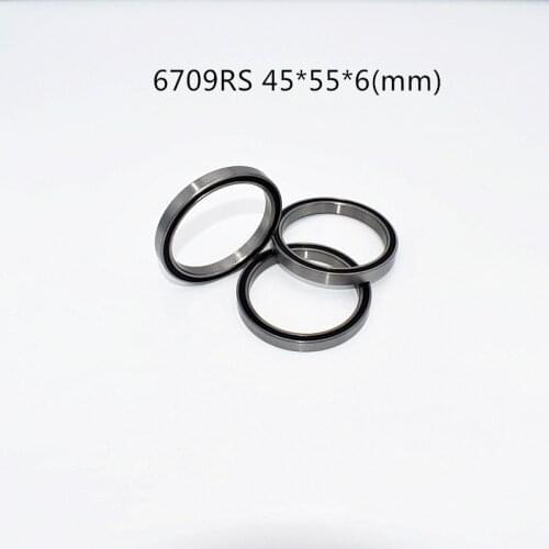 6709RS 45*55*6(mm) 1piece free shipping bearing ABEC-5 6709 chrome steel bearing metal sealed bearing Thin wall bearing
