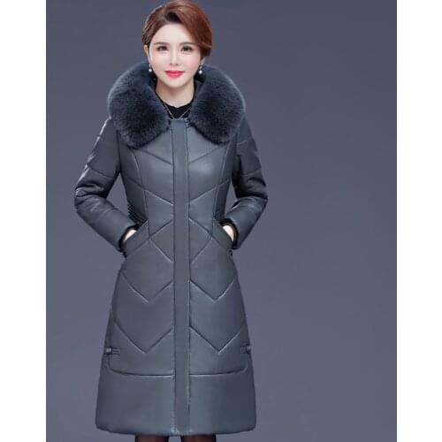 Женские кожаные пуховики Smiao China At AliExpress