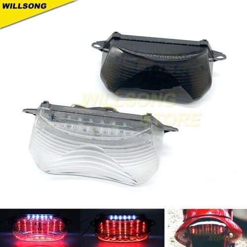 LED Rear Tail Brake Light Blinker Turn Signal Integrated Lamp For HONDA VTR 1000 1998-2005 Motorcycle Accessories Lighting